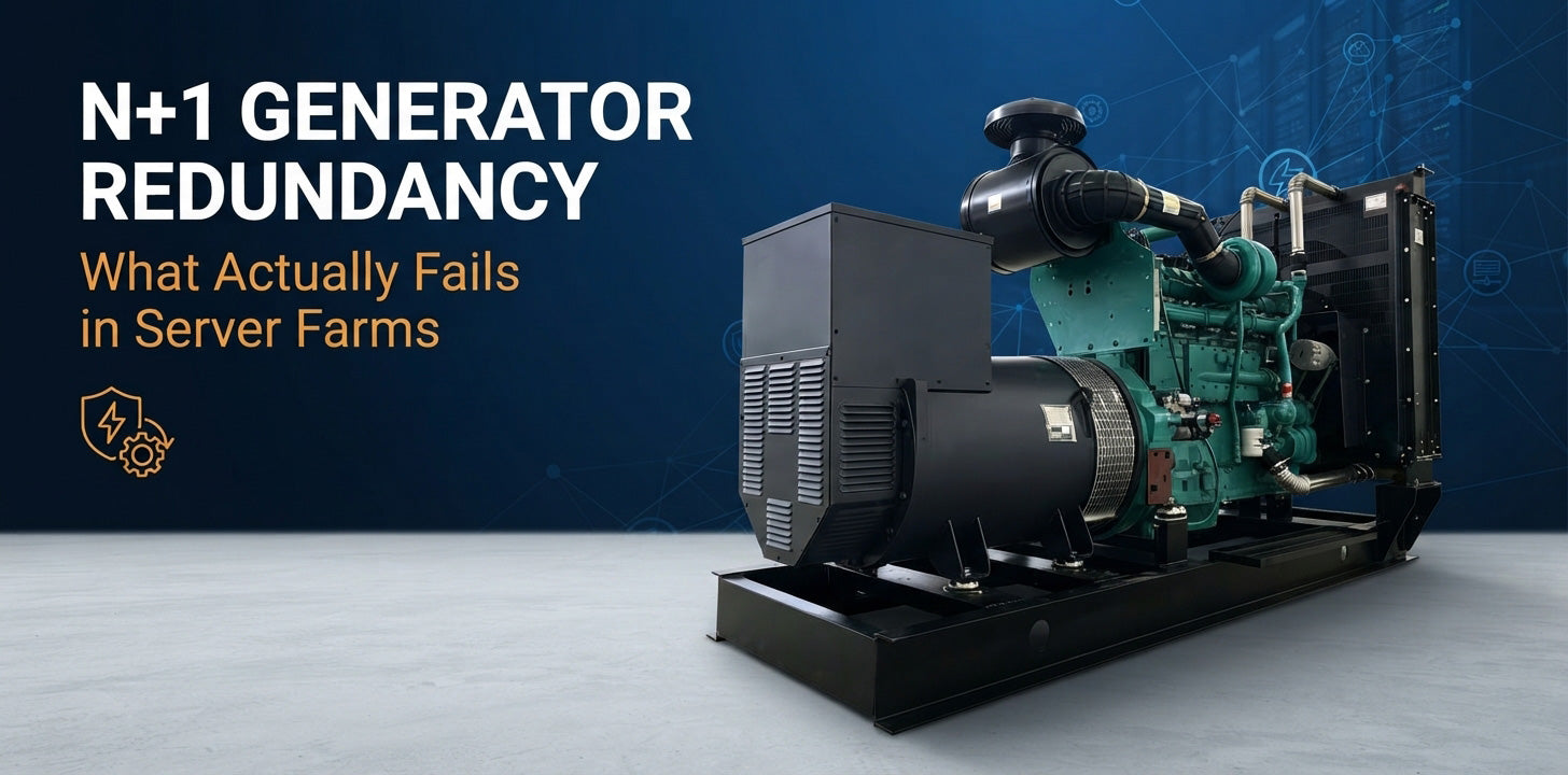 Why N+1 Generator Redundancy Fails in Server Farms (And How to Fix It)